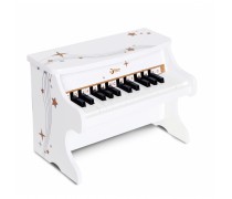 Vaikiškas medinis baltas pianinas | Classic World CW40536